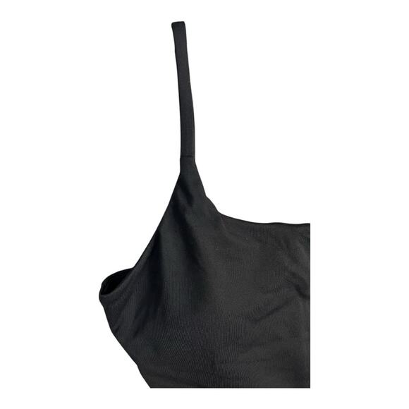 Halara Patitoff 2.0 Pet Hair Resistant Padded Cropped Yoga Cami in Black S NWT - Picture 7 of 10